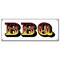 Signmission BBQ BANNER SIGN barbque bbq smoker ribs chicken cart signs bar-b-que B-BBQ Banner - alternate 1